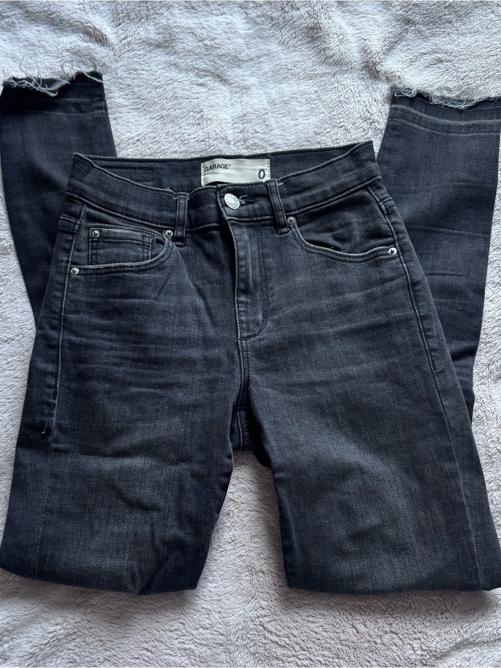 Garage Women's Charcoal Black Skinny Jeans